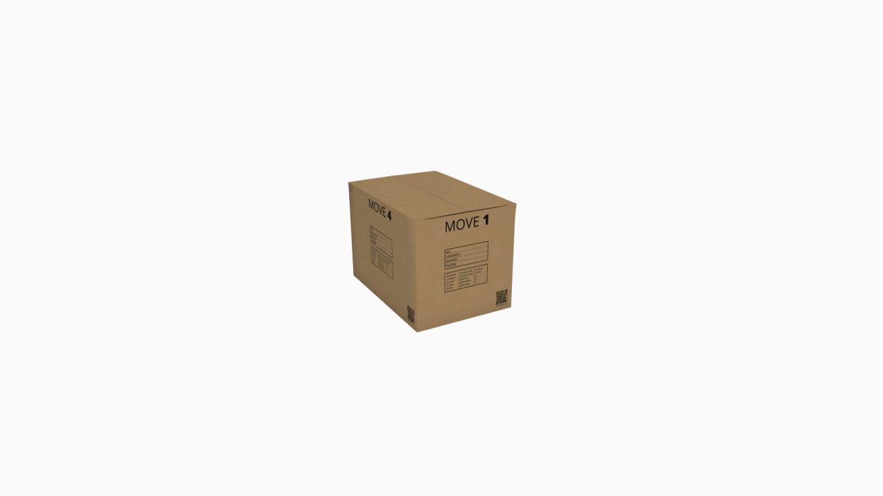 Reusable boxes for the moving industry